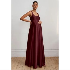 Jenny Yoo Ariana Maternity Dress in Hibiscus